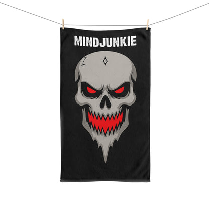 MINDJUNKIE Hand Towel – BIG Skull Logo