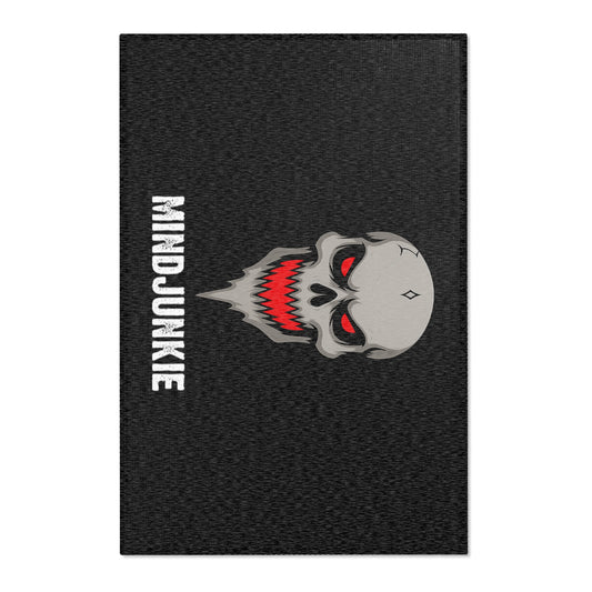 MINDJUNKIE Rug – Skull Logo Design (24" x 36")