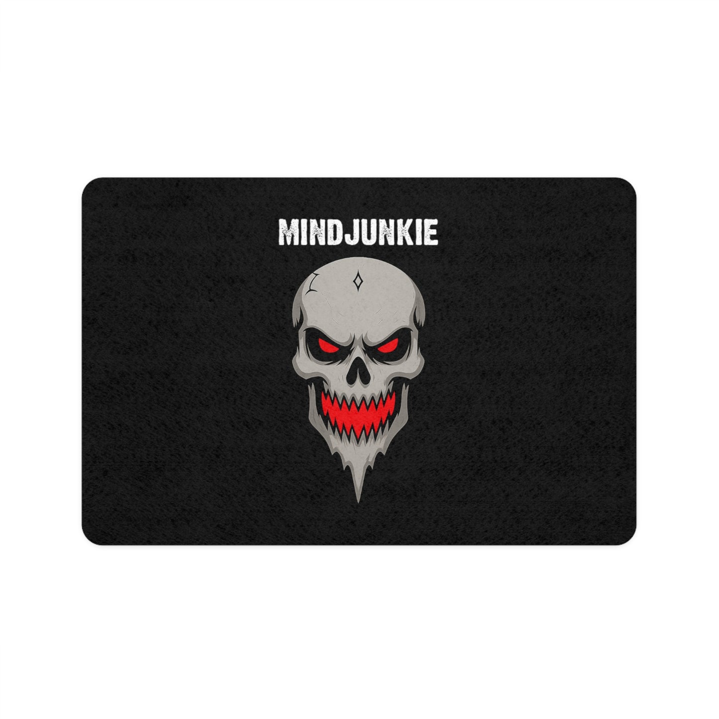 MINDJUNKIE Pet Food Mat – BIG Skull Logo